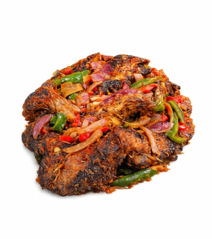 Peppered Goat Meat- Large Pan